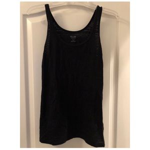 Black tank top